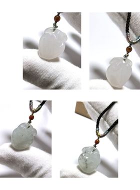 D1276# 天然A货翡翠桃子吊坠 多款可选