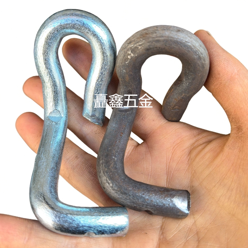 镀锌钢模板扣件 钢膜卡扣u型卡勾 卡扣建筑模板s钩盒子板钩子卡子