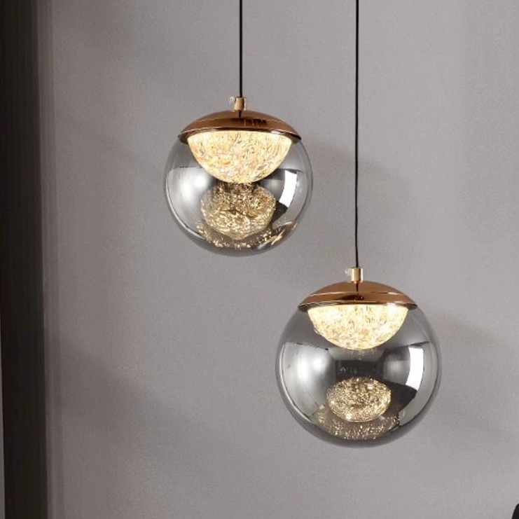 意式简约卧室床头吊灯餐厅吧台灯轻奢沙发背景墙装饰岛台吊线灯