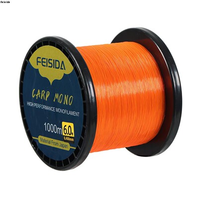 FEISIDA CARP欧式鲤钓渔线1000米.超强拉力 原丝进口鱼线不褪色