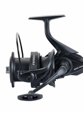 FEISIDA 2025新款MINSK 9000欧鲤钓纺车轮慢摇慢降排线欧鲤轮远投