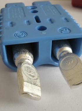 175A电瓶车改装专用插头APC逆变器专用插头CHJ插接件灰红蓝色插头