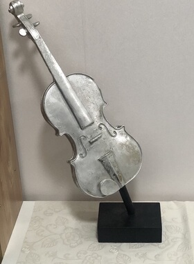 欧式风浪漫艺术吉他树脂软装家饰