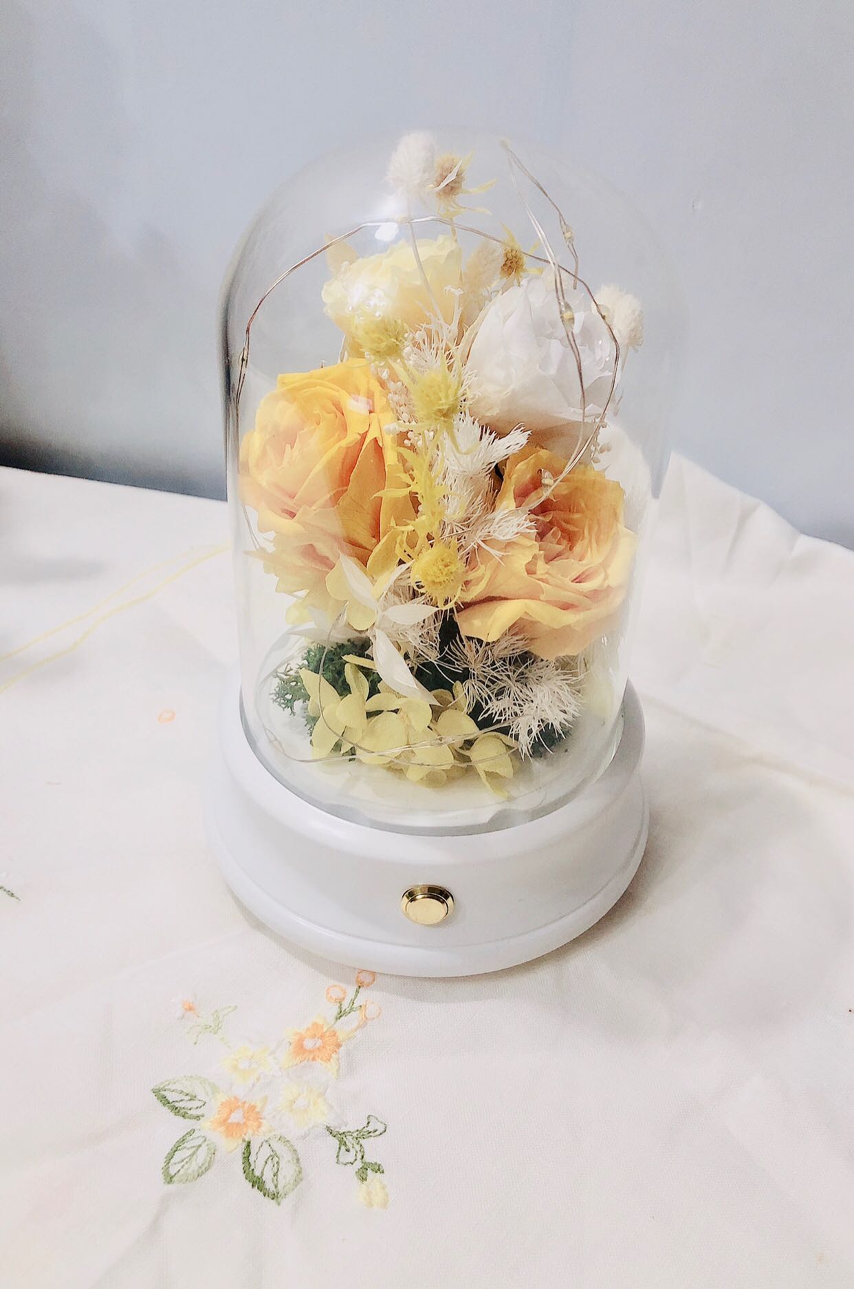 玻璃罩生日教师节礼物