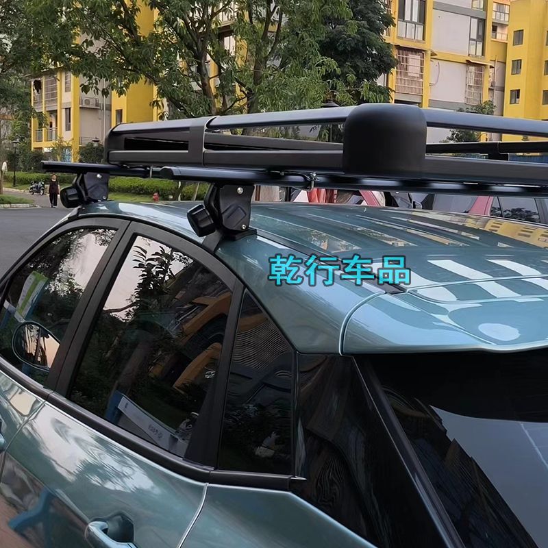 适用哪吒U哪吒V哪吒L车顶行李架行李框通用车顶筐虎爪横杆免打孔