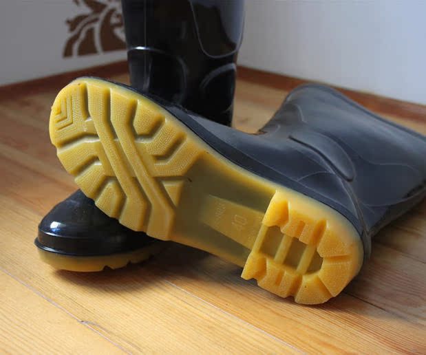 Chaussures - bottes caoutchouc homme - semelle plastique - Ref 971574 Image 4