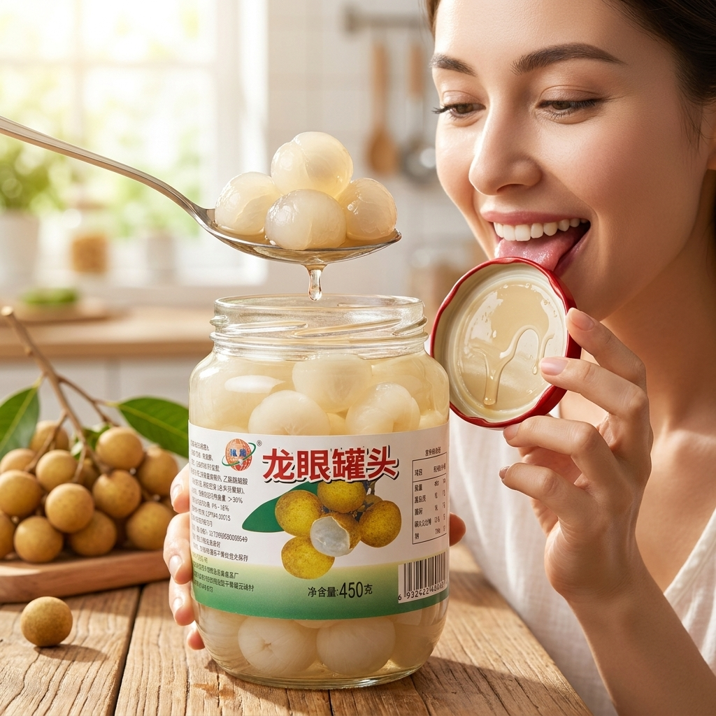 新鲜龙眼罐头大果鲜果现摘当季爆甜桂圆孕妇儿童即食一整箱批发