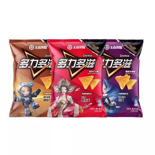 多力多滋玉米片芝士味热辣味露营