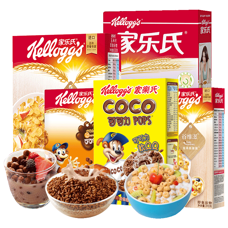 谷物麦片营养谷维滋进口可可球