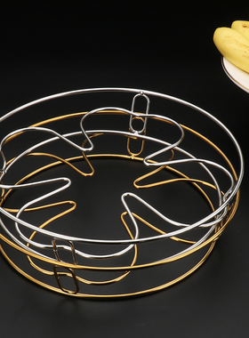 304不锈钢隔热锅架厨房蒸盘创意四叶草隔水蒸笼置物架子蒸菜用