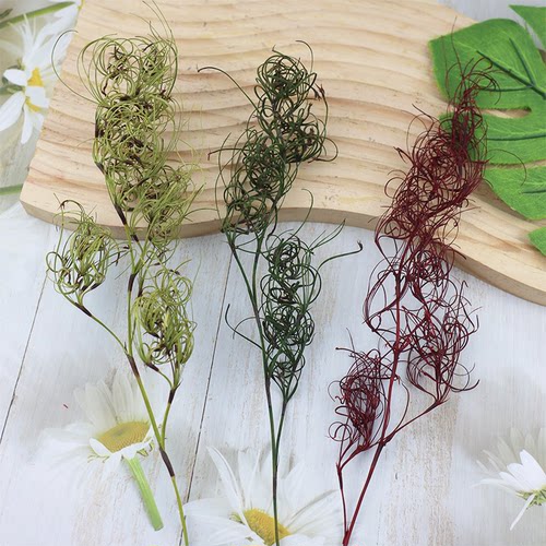 卷丝草小清新DIY拍摄道具弹簧草