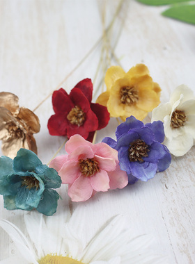 银铃花海葵花手工拼接DIY永生花