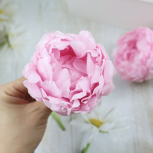 情人节巨型真芍药永生花牡丹山茶花Diy春节高级感花束摆件送女友