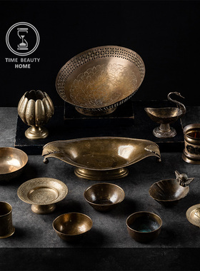时光美器黄铜碗器杯器