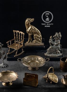 时光美器欧洲黄铜摆件