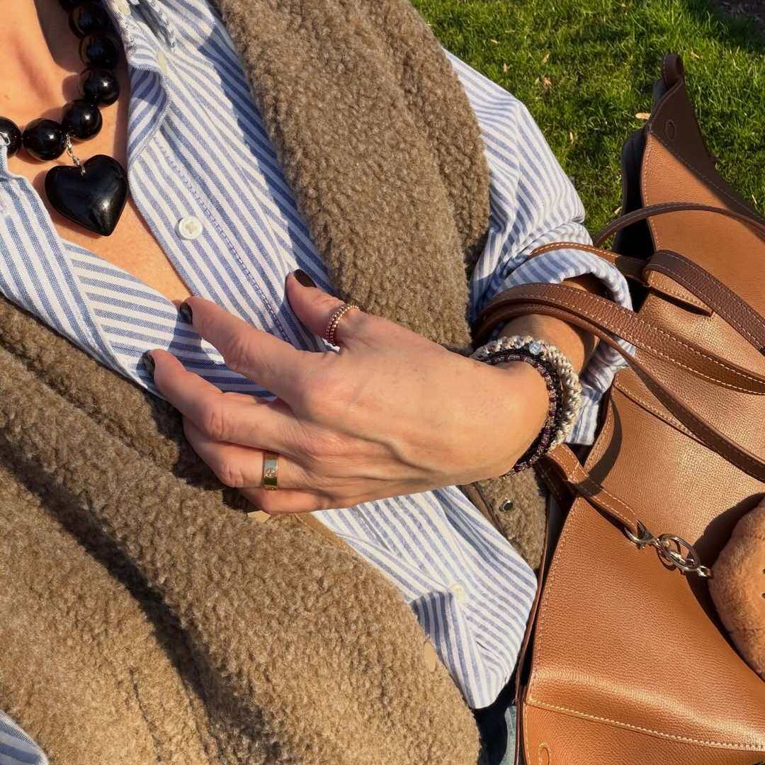 AMV现货 American Vintage 经典摇粒绒背心马甲明星博主同款背心