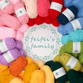 菲菲姐家手工编织diy玩偶钩针毛线材料包围巾毛线团5股牛奶棉毛衣