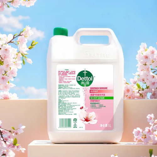 滴露抑菌洗手液5L滋润倍护商用酒店餐厅商超补充装超大瓶官方正品