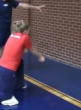 SOEZmm排球对墙传球边框线SPAS4 中考垫传球精准稳定训练用彩色带