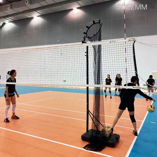 SOEZmm美少女传球器SM02UVC 排球一传二传各方位精准训练器含球车
