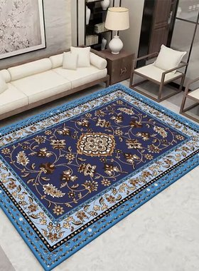 跨境土耳其波斯地毯家用复古波西米亚客厅地毯办公室满铺地毯