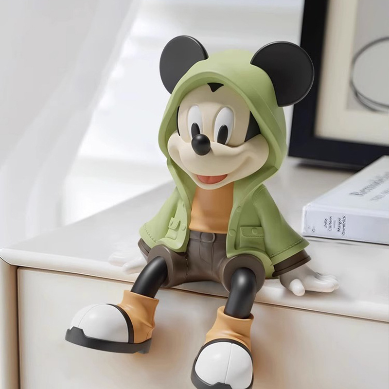 米奇坐姿家用桌面摆件客厅电视柜装饰品入户玄关摆台手办公仔潮玩