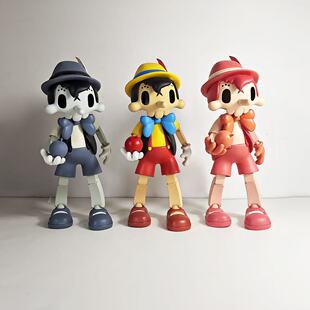 骷髅匹诺曹玩偶玩具潮流周边潮牌潮品