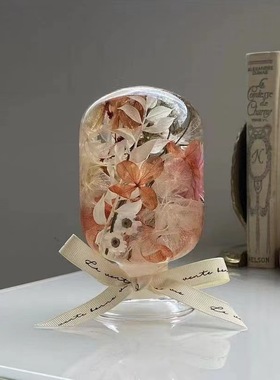 跨境香薰浮游花浮油永生花干花漂浮瓶创意母亲节闺蜜生日节日