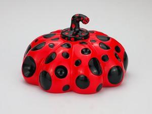 草间弥生同款南瓜摆件雕塑波点艺术现代密集圆点潮流潮玩半截南瓜