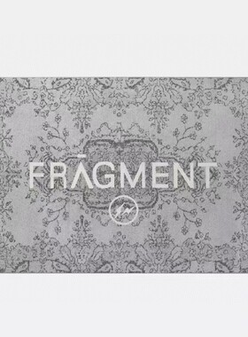 藤原浩FragmentDesign腰果花羊毛地毯羊绒地毯潮流饰品脚垫