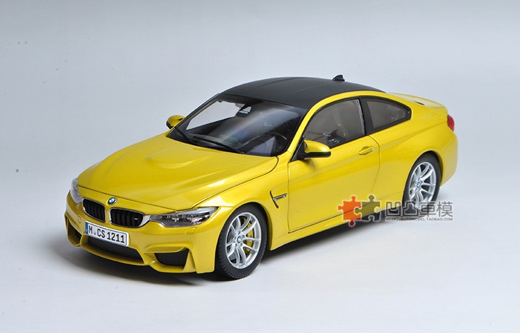 特价宝马原厂1:18宝马m4 硬顶跑车合金车模仿真汽车模型
