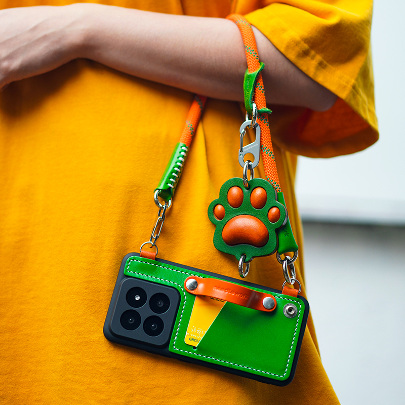 小米15系列支架插卡手机壳可斜挎