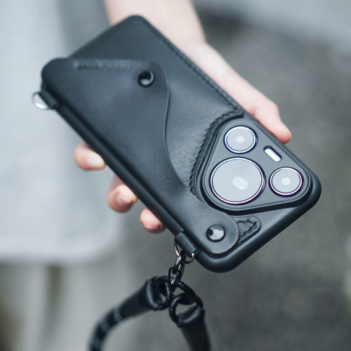 华为p70手机壳挂绳防摔斜挎插卡