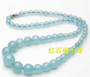 靛蓝晶项链 增强爱情缘分 助好运 女士礼物