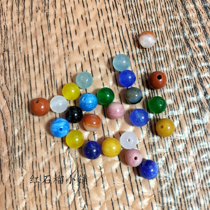 紫冰银蓝绒晶 橘子石红竹石影子石靛蓝晶 红蚕石根据个人需要定制