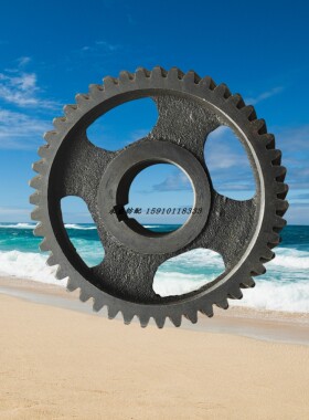 喷水织机开口齿轮左右06EC-37 06EC-38海佳引春华信喷水织机配件