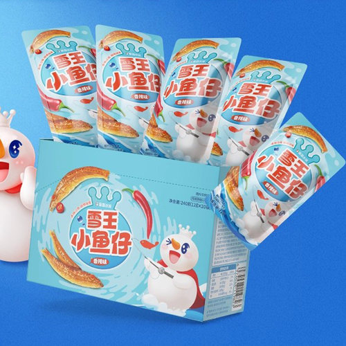 蜜雪冰城雪王小鱼仔香辣即食