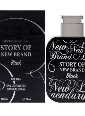 New Brand Parfums新品牌香氛Story of Black黑色的故事男士香水