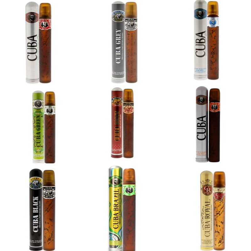 Cuba 古巴男士香水 Gold Green  Red  Blue  Royal  Winner 100ML