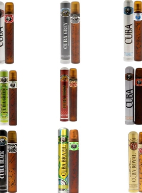 Cuba 古巴男士香水 Gold Green  Red  Blue  Royal  Winner 100ML