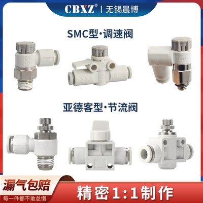 亚德客SMC型气管接头快速接头8mm