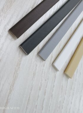 隐形门防撞条3mm厚外平内开房门静音密封条表面PE材料内部PU海绵