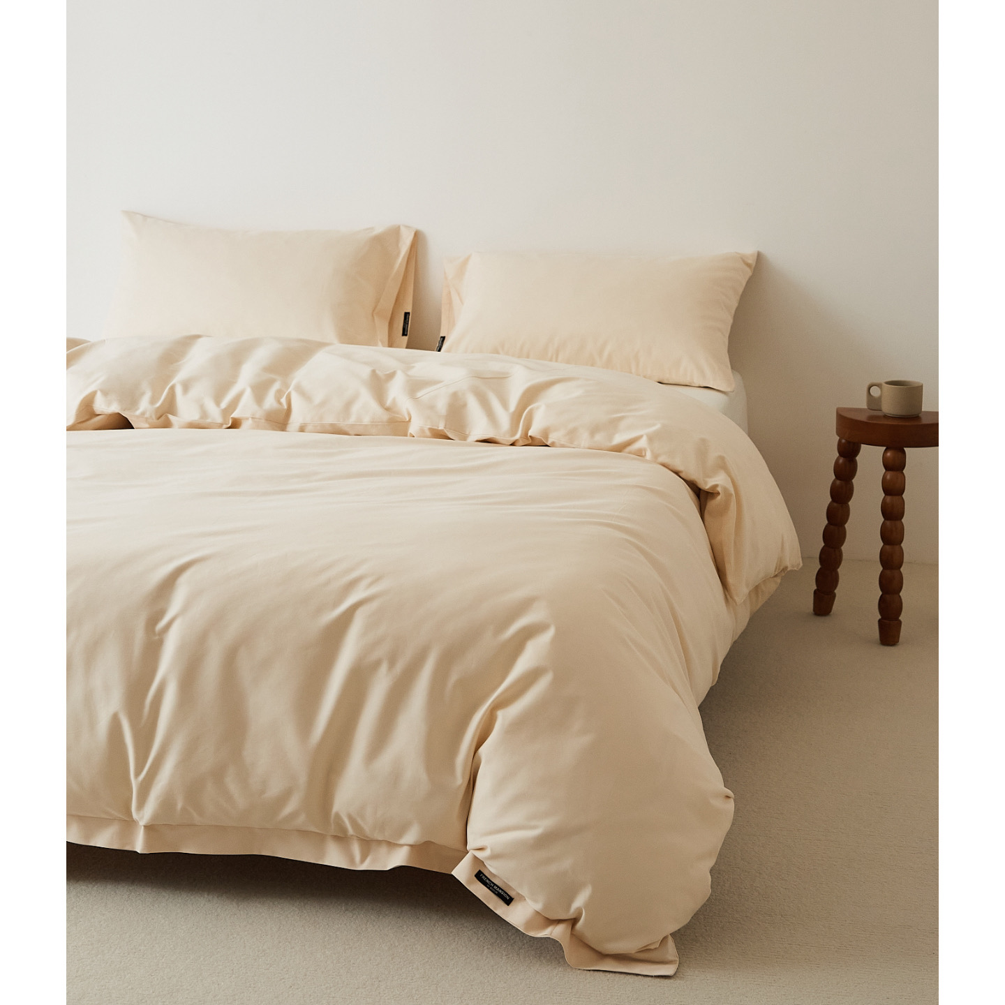 100支全棉秋冬磨毛单品被套枕套