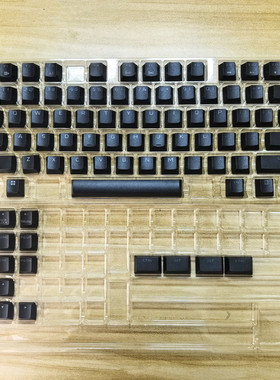 戴尔ALIENWARE外星人AW420k键帽原装黑色PBT透光机械键盘键帽一套