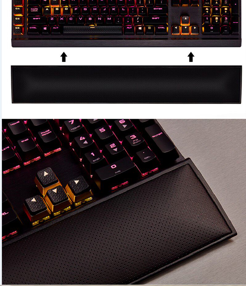海盗船/K95铂金版 K95 SE黄金版掌托手托K95 RGB XT  K100掌托