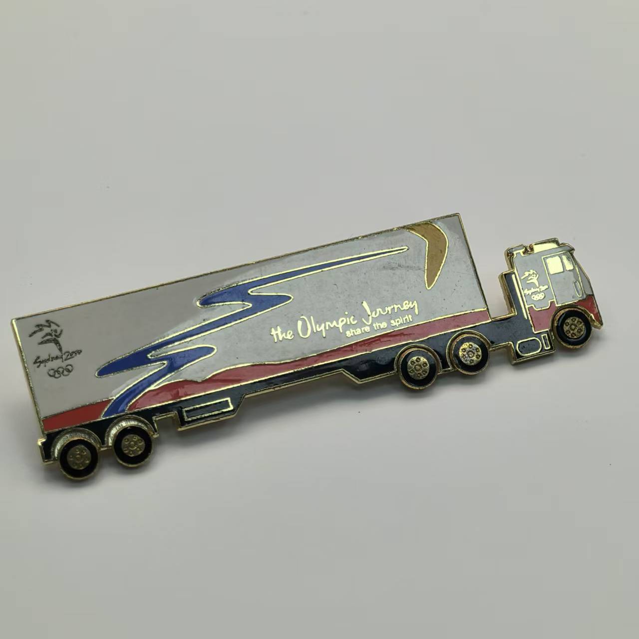 2000年悉尼奥运会徽章 奥运之旅大货车徽章 悉尼奥运会吉祥物