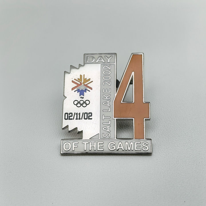 盐湖城2022年冬季奥运会比赛日徽章 历届冬奥会老古董徽章收藏