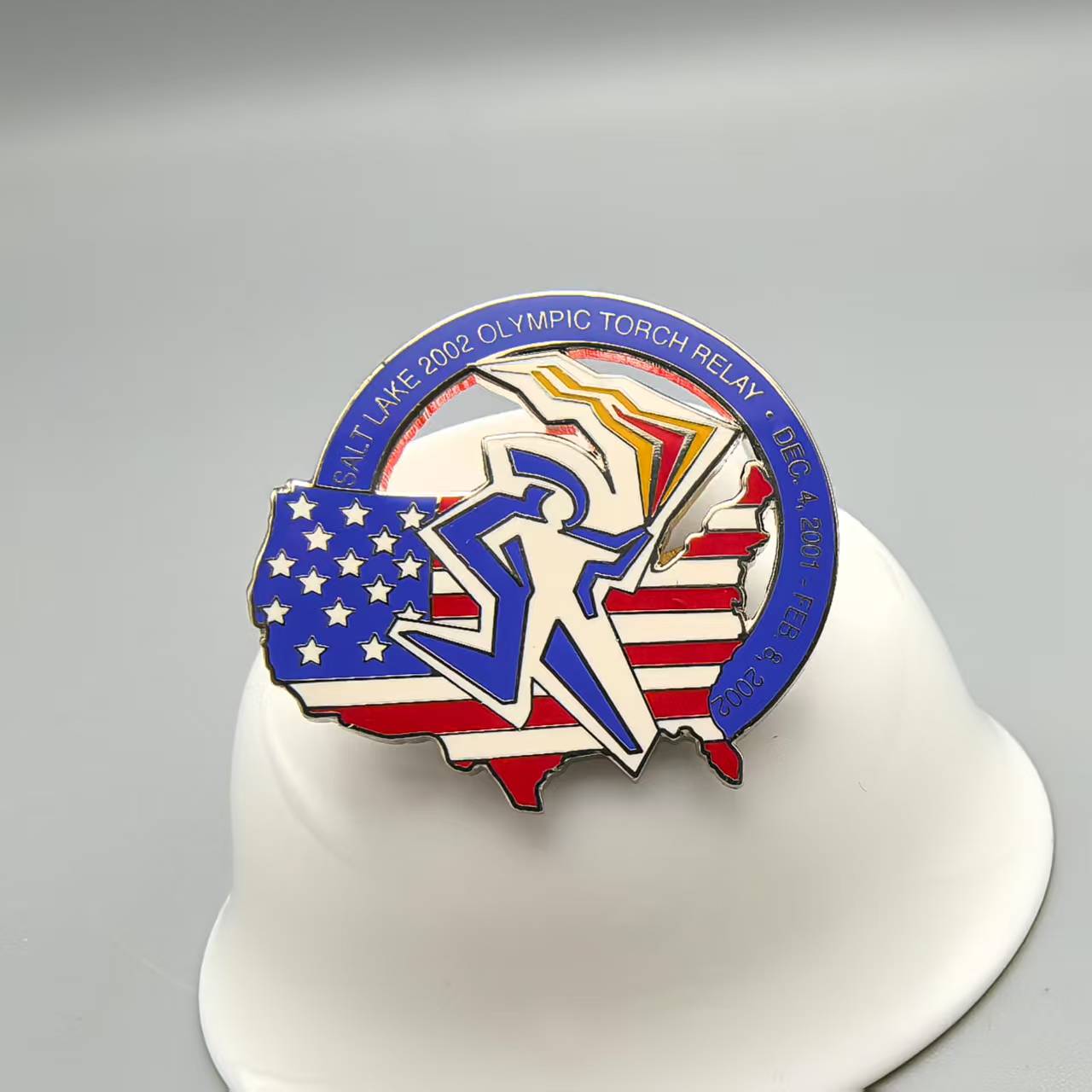 2002年盐湖城冬季奥运会火炬传递徽章