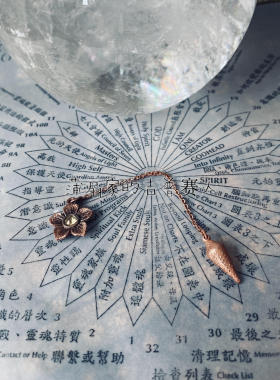 psj吉普赛 美国定制 srt花朵金属灵摆 吊坠 欧美灵摆大天使加百列