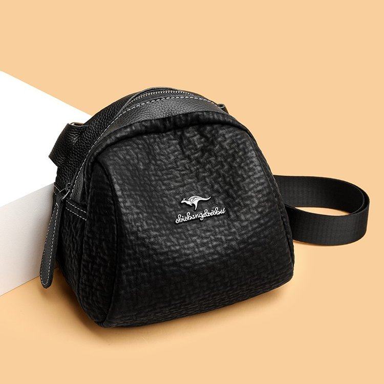 时尚袋鼠女包真皮2025新款大容量中年妈妈斜挎包贝壳包,箱包皮具/热销女包/男包,通用款女包,淘宝优惠券,粉丝福利购,淘宝优惠卷